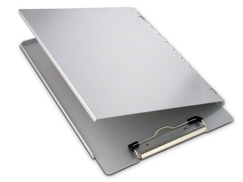 Saunders Recycled Aluminum Portfolio Clipboard â€“ Letter Size File Holder with Privacy Cover. School Supplies - Image 4